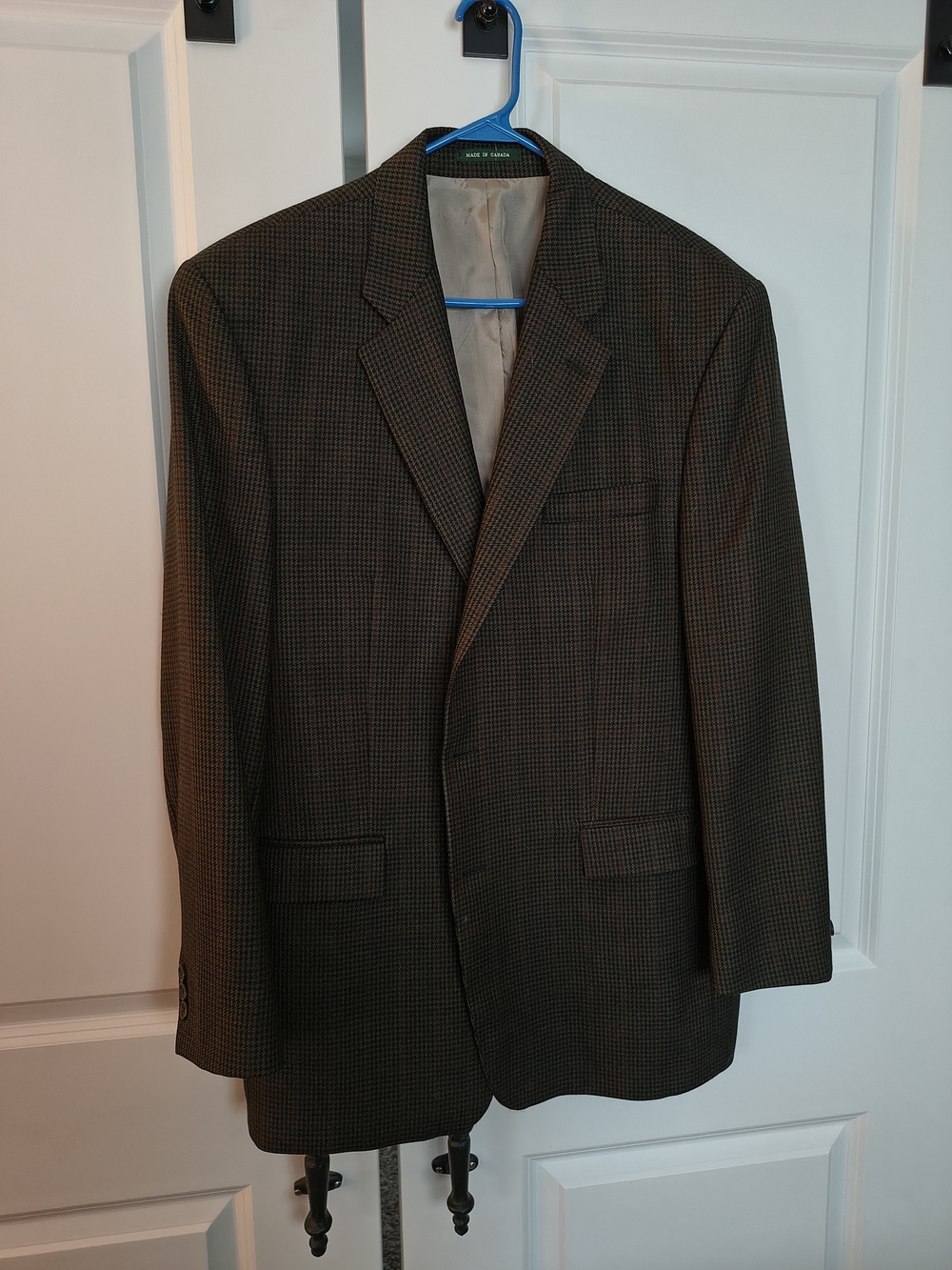 Ralph Lauren Brown Houndstooth Sport Coat